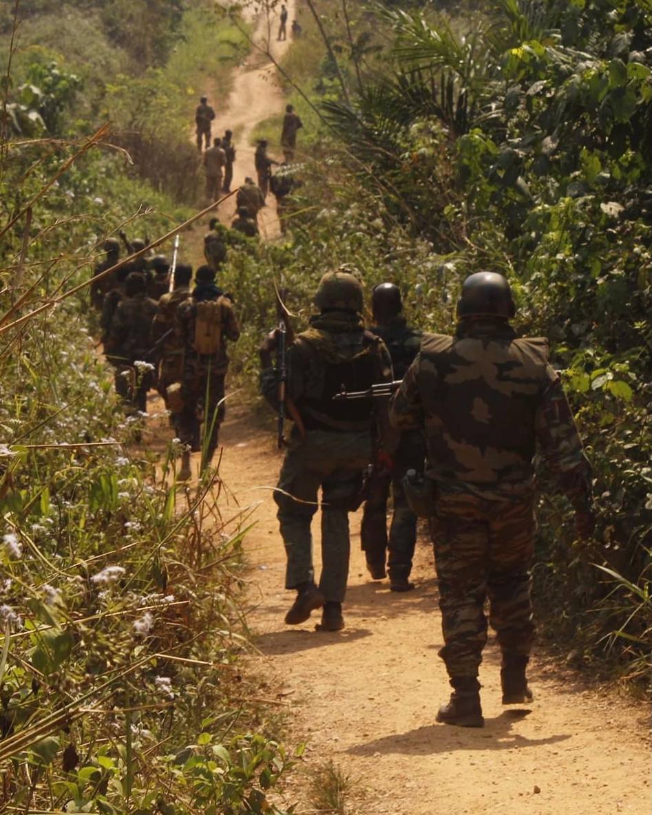 Central African Republic's army & affiliated forces intensified the patrols around the city of Bangui after the recent raids by rebels on capital's surroundings